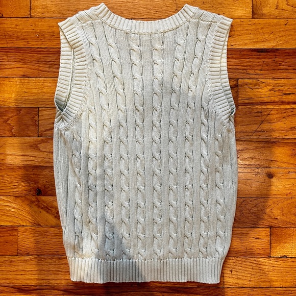 Brandy Melville Rib Knit Vest Mint Green - Picture 3 of 4